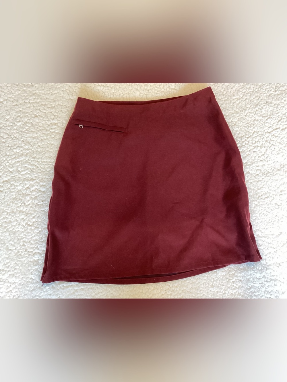 Patagonia Burgundy Active Skort Women’s Size 4 Hiking Golf Travel